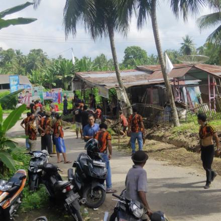 Gotong Royong Bersama di Korong Sibaruas